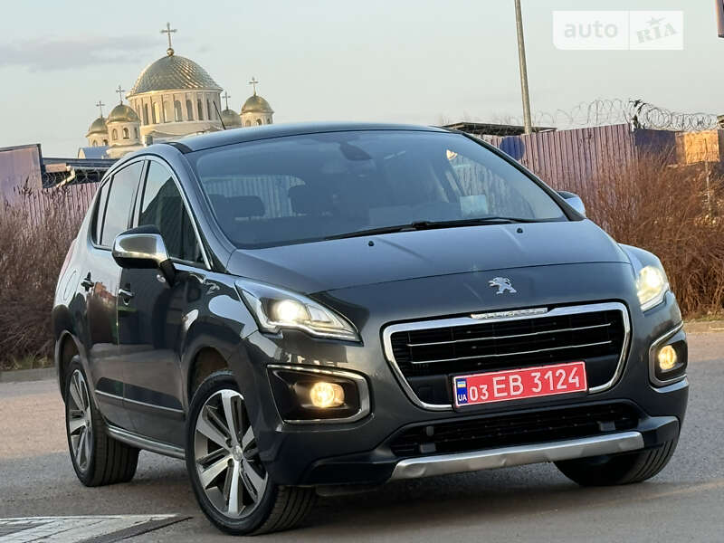 Внедорожник / Кроссовер Peugeot 3008 2016 в Дрогобыче