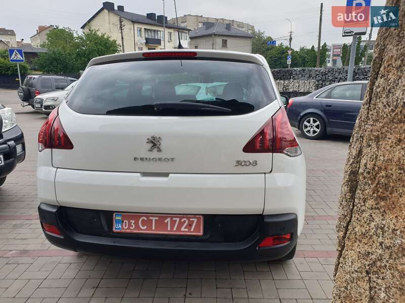 Внедорожник / Кроссовер Peugeot 3008 2014 в Луцке