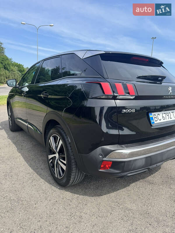Внедорожник / Кроссовер Peugeot 3008 2018 в Львове