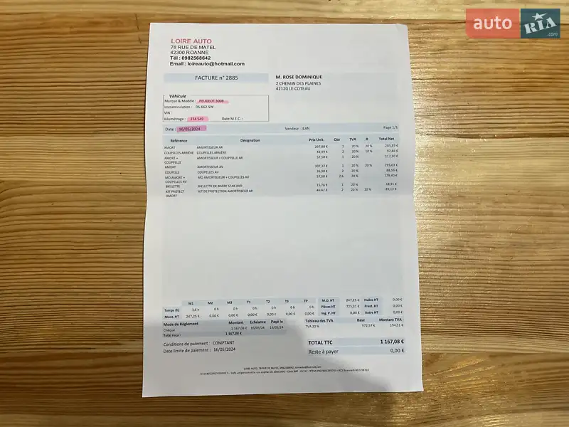 Внедорожник / Кроссовер Peugeot 3008 2015 в Сумах документ