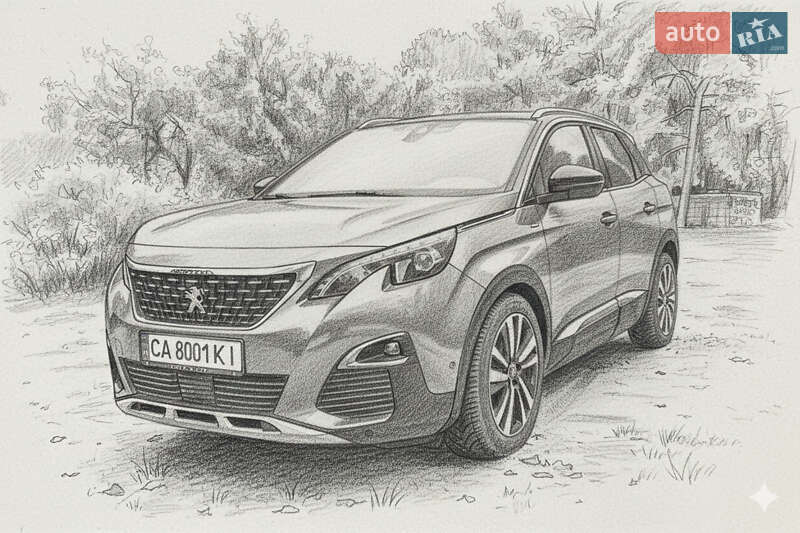 Позашляховик / Кросовер Peugeot 3008 2018 в Черкасах