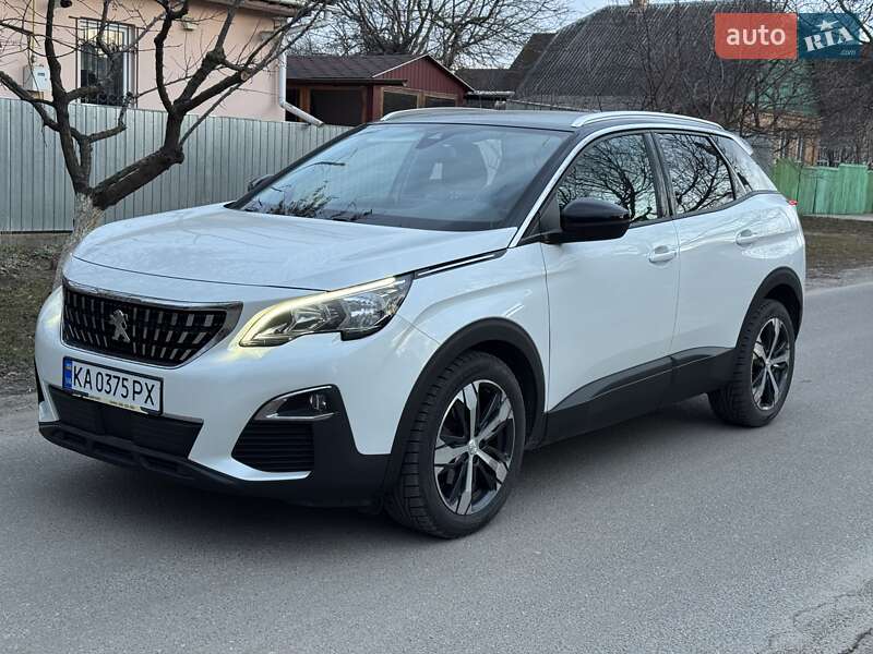 Внедорожник / Кроссовер Peugeot 3008 2017 в Киеве