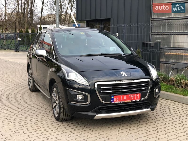 Внедорожник / Кроссовер Peugeot 3008 2015 в Львове
