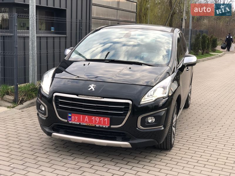 Внедорожник / Кроссовер Peugeot 3008 2015 в Львове