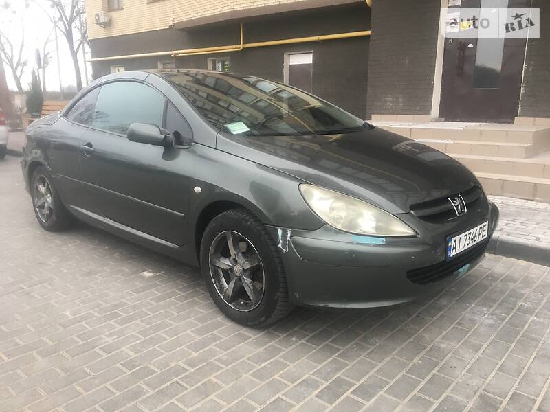 Кабриолет Peugeot 307 2004 в Киеве