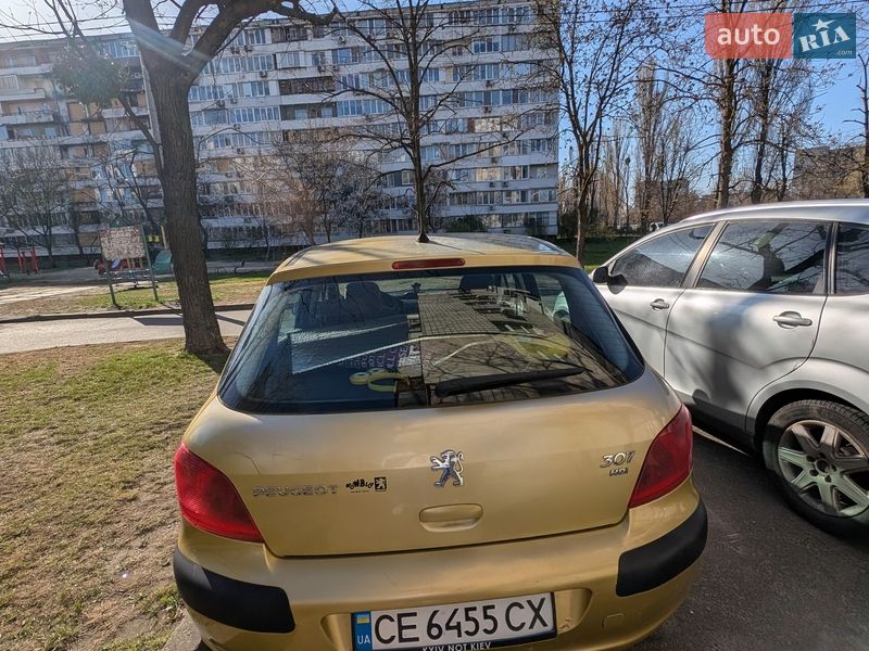 Хэтчбек Peugeot 307 2002 в Киеве фото 5 Хэтчбек Peugeot 307 2002 в Киеве