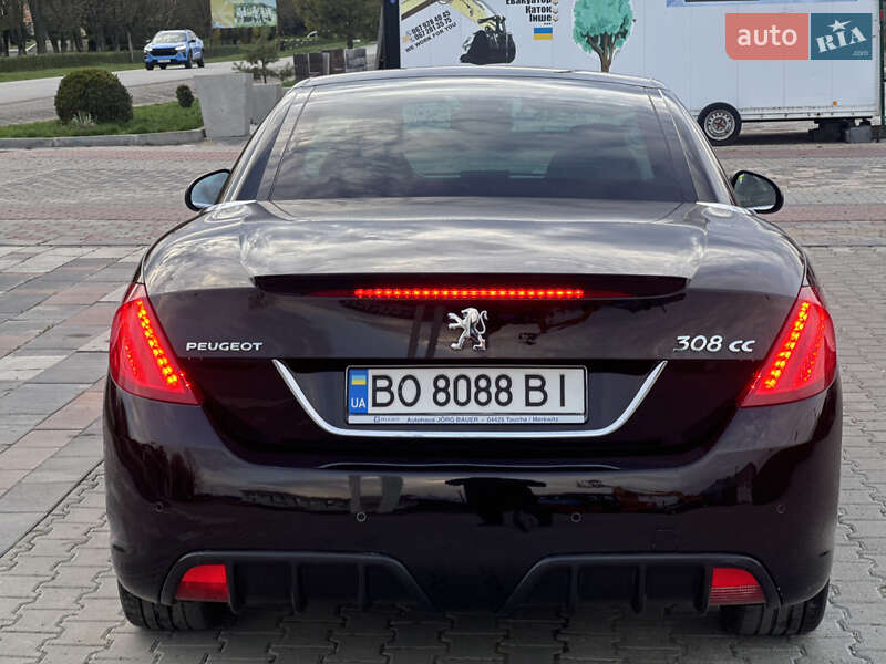 Кабріолет Peugeot 308 2009 в Бучачі