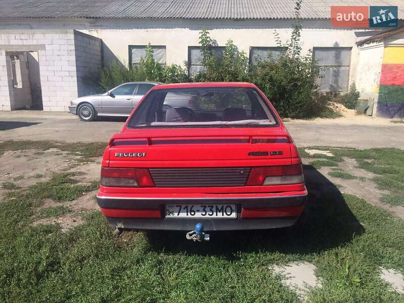 Седан Peugeot 405 1987 в Новой Ушице