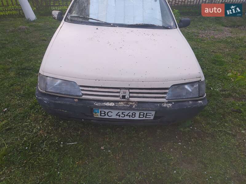 Седан Peugeot 405 1989 в Львові