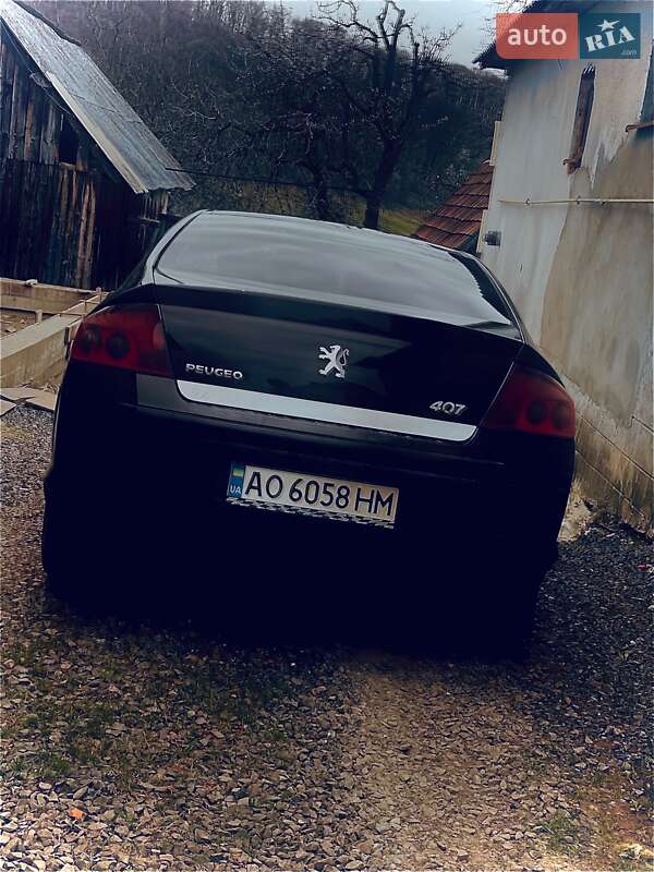 Седан Peugeot 407 2006 в Ужгороді