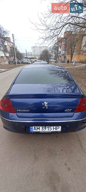 Седан Peugeot 407 2008 в Бердичеві