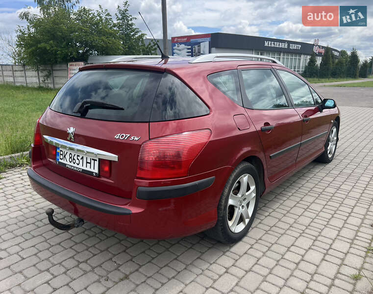 Универсал Peugeot 407 2004 в Костополе