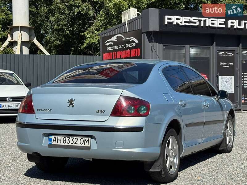 Седан Peugeot 407 2005 в Дніпрі