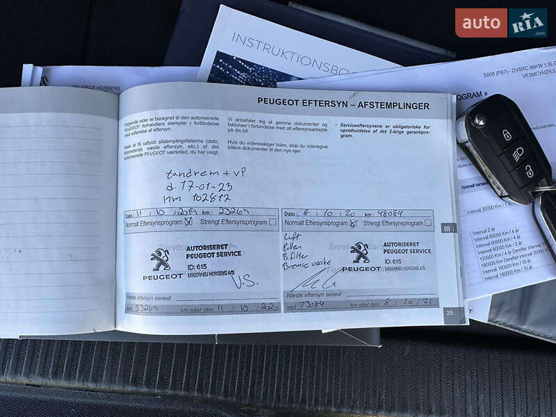 Позашляховик / Кросовер Peugeot 5008 2018 в Луцьку