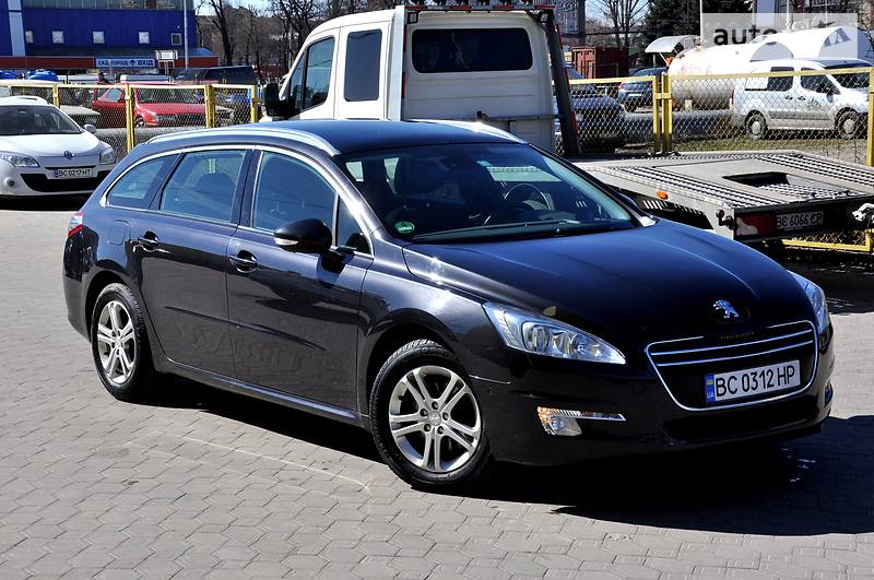 Peugeot 508 объем бака