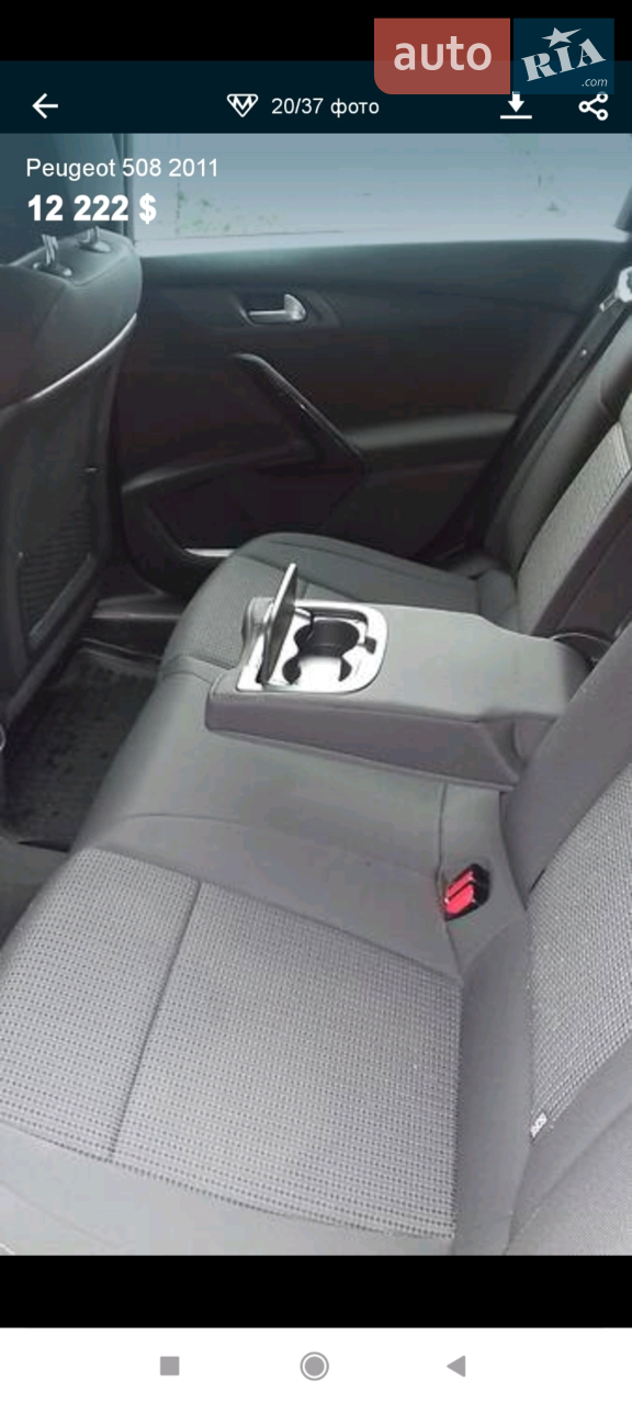 2011 Peugeot 508 - мініатюра 13
