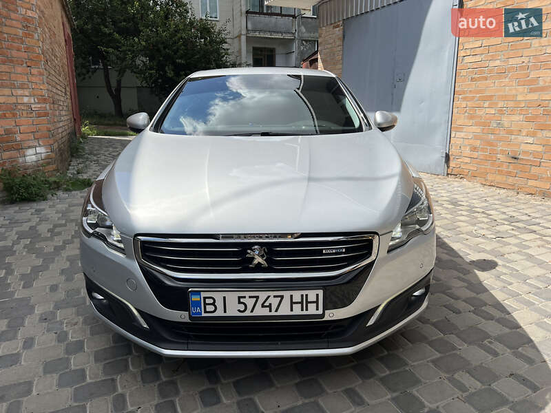 Седан Peugeot 508 2015 в Полтаві