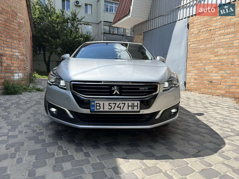 Седан Peugeot 508 2015 в Полтаві