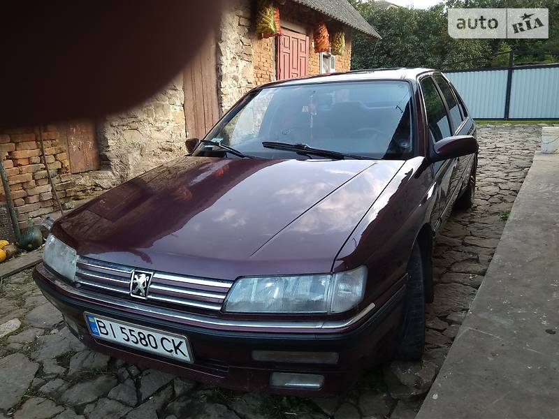Седан Peugeot 605 1992 в Киеве