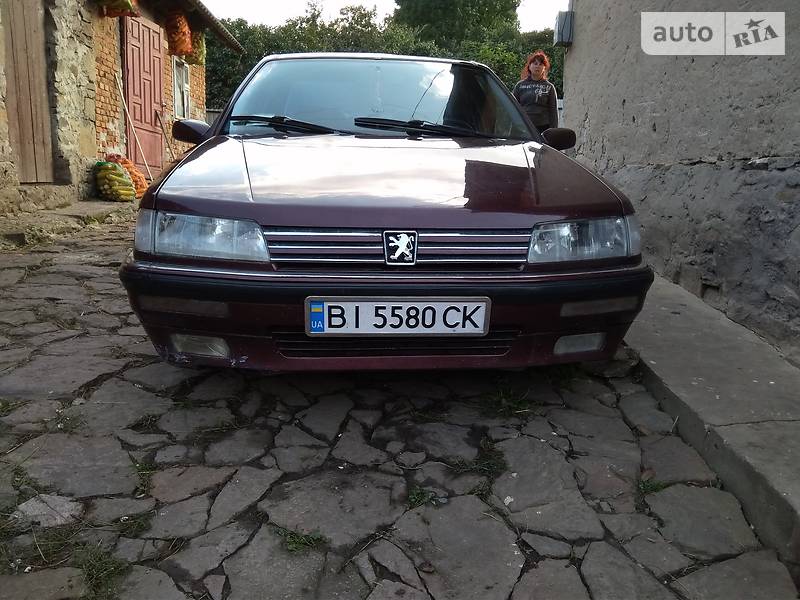 Седан Peugeot 605 1992 в Киеве