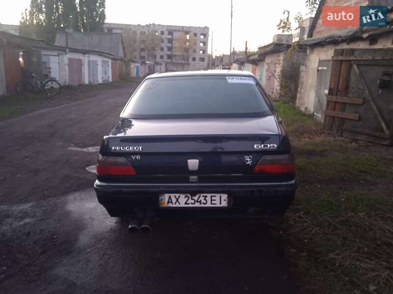 Седан Peugeot 605 1990 в Добропіллі