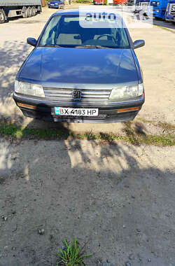 Седан Peugeot 605 1992 в Хмельницькому