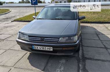 Седан Peugeot 605 1992 в Нетешине