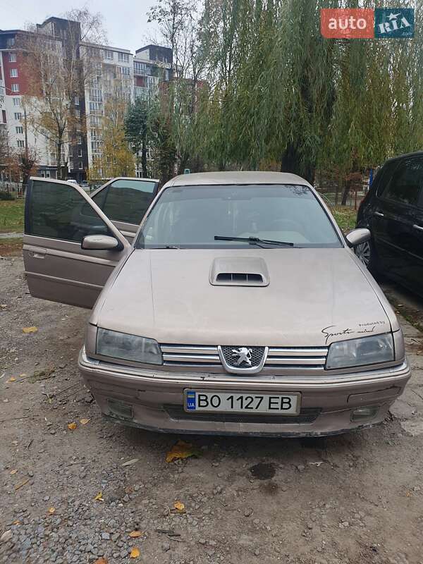 Седан Peugeot 605 1990 в Тернополе