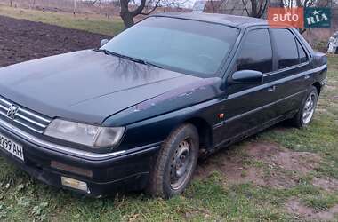 Седан Peugeot 605 1991 в Львові