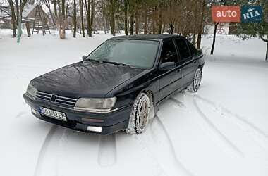 Седан Peugeot 605 1991 в Тернополі