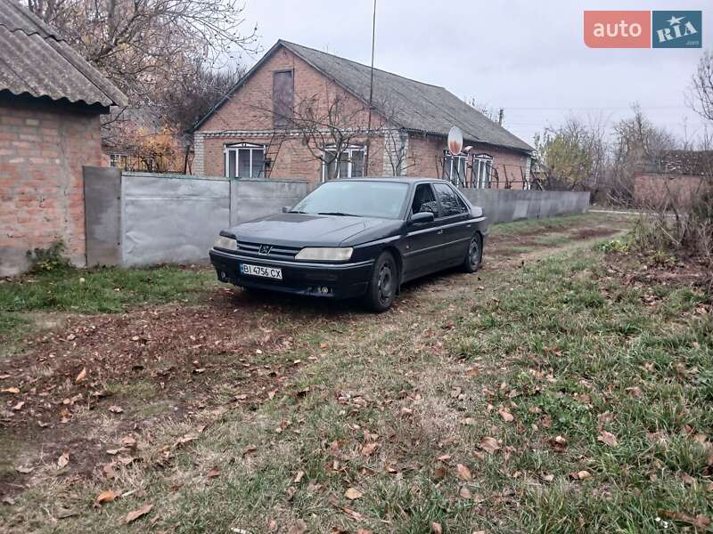 Седан Peugeot 605 1991 в Лубнах