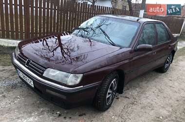 Седан Peugeot 605 1993 в Львові