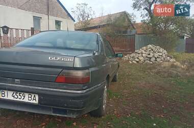 Седан Peugeot 605 1990 в Кременчуге