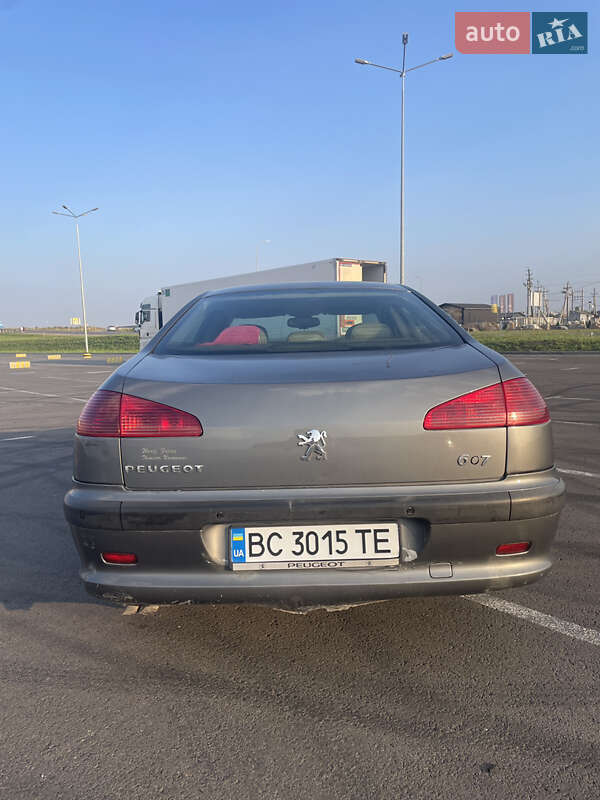 Седан Peugeot 607 2001 в Львове