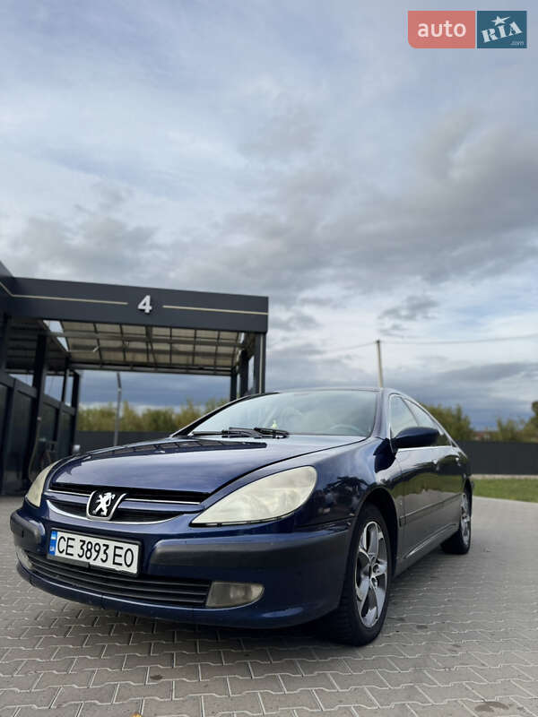 Седан Peugeot 607 2001 в Черновцах