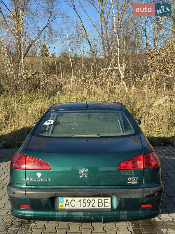 Седан Peugeot 607 2003 в Львове