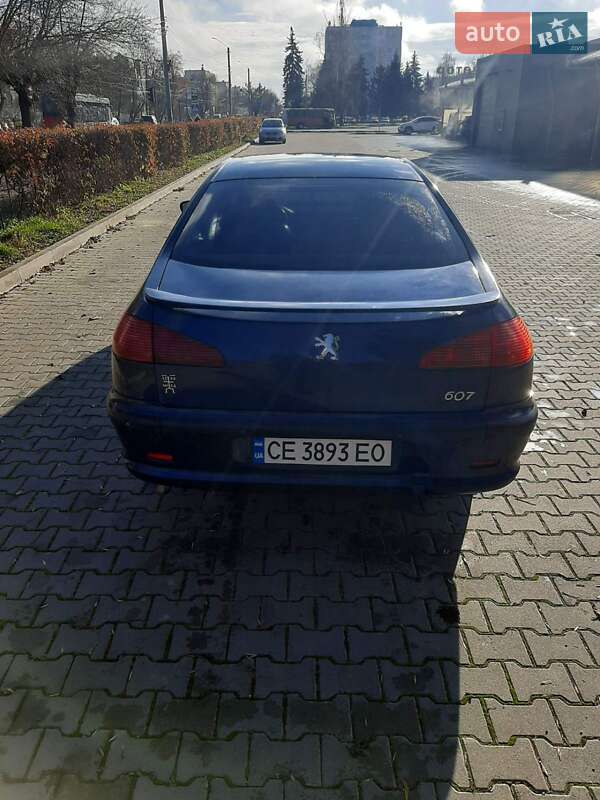 Седан Peugeot 607 2001 в Черновцах фото 3 Седан Peugeot 607 2001 в Черновцах