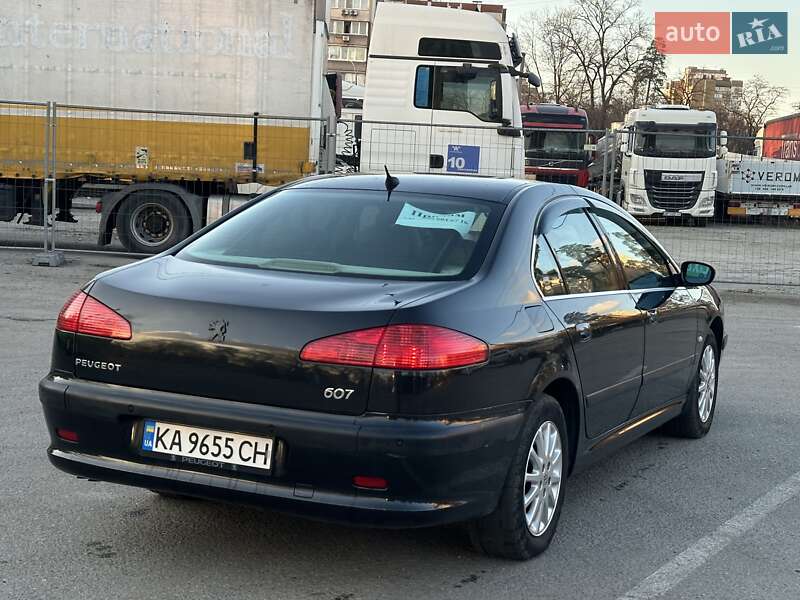 Седан Peugeot 607 2001 в Киеве