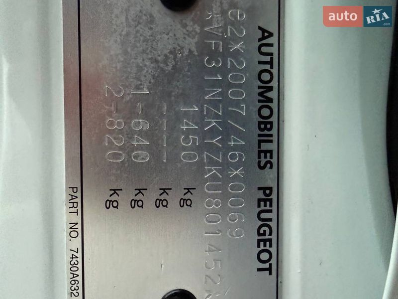 Хэтчбек Peugeot iOn 2019 в Стрые