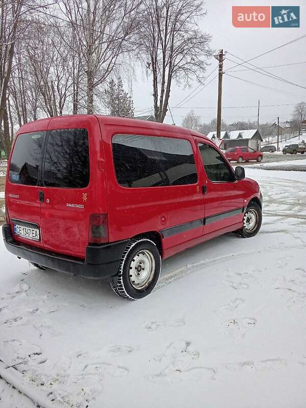 Мінівен Peugeot Partner 2005 в Сторожинці