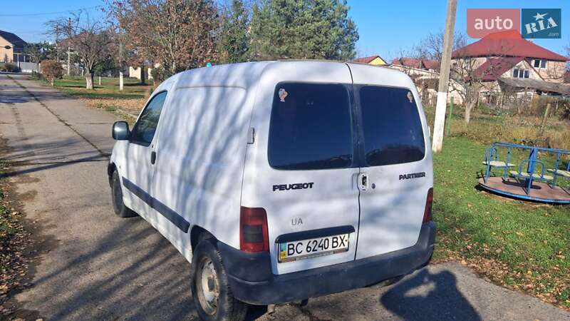 Грузовой фургон Peugeot Partner 2002 в Мукачево