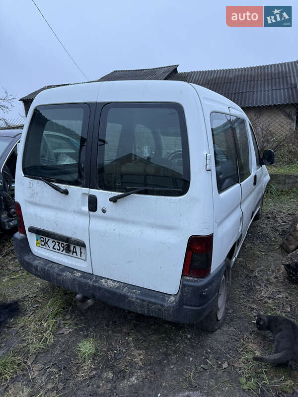 Минивэн Peugeot Partner 2002 в Львове