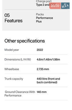 Лифтбек Polestar 2 2021 в 