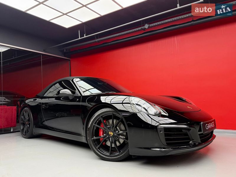 Кабриолет Porsche 911 2018 в Киеве