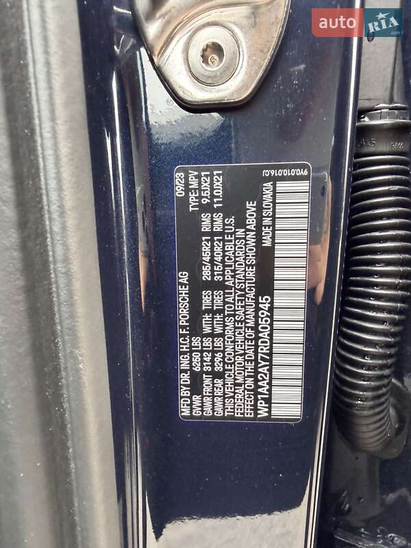 Позашляховик / Кросовер Porsche Cayenne 2023 в Києві фото 36 Позашляховик / Кросовер Porsche Cayenne 2023 в Києві