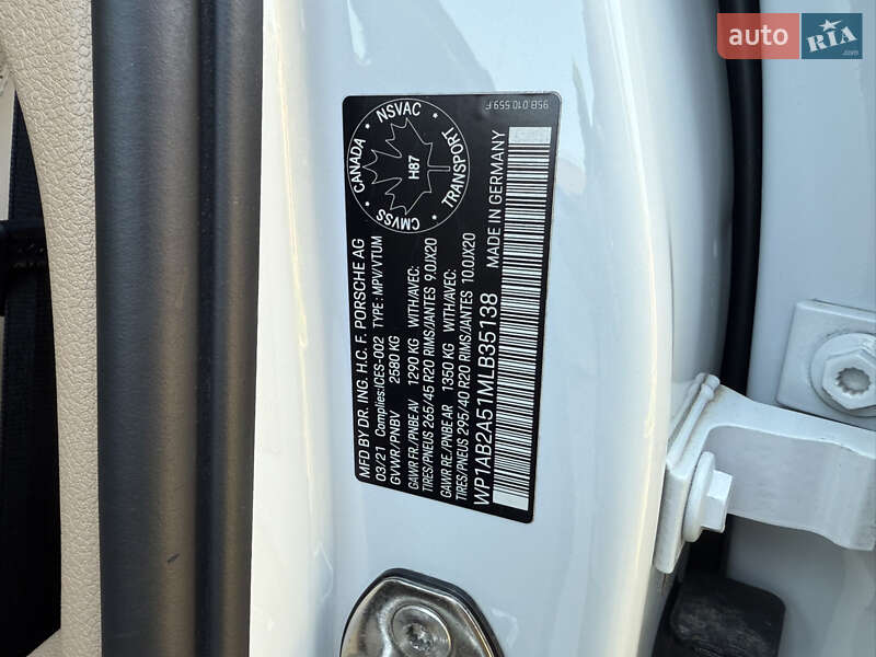 Внедорожник / Кроссовер Porsche Macan 2021 в Черновцах