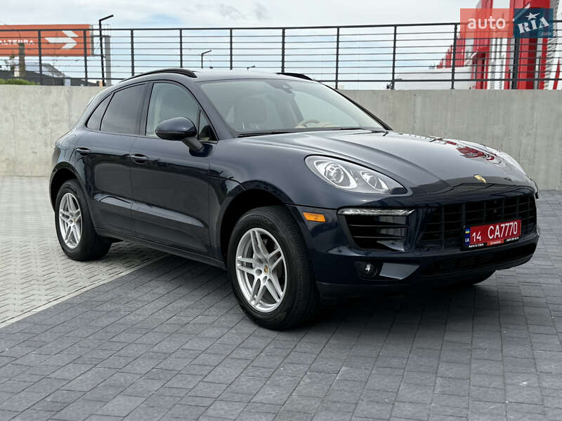 Внедорожник / Кроссовер Porsche Macan 2016 в Львове