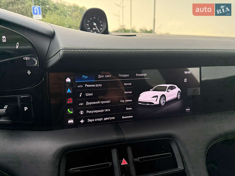 Седан Porsche Taycan 2022 в Киеве