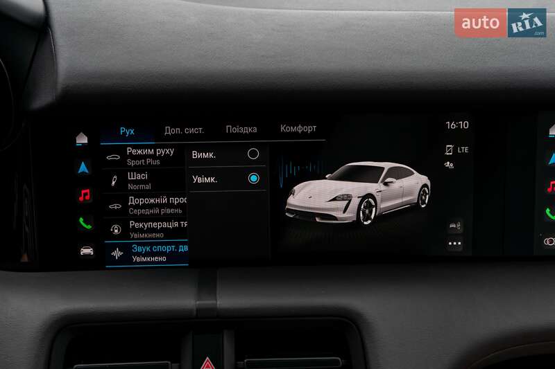 Седан Porsche Taycan 2021 в Києві