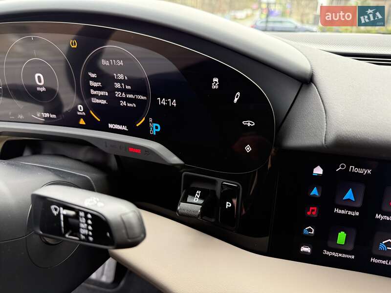 Седан Porsche Taycan 2023 в Ужгороде